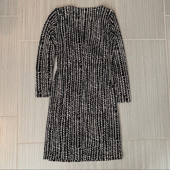 Talbots faux wrap dress - Picture 3 of 6